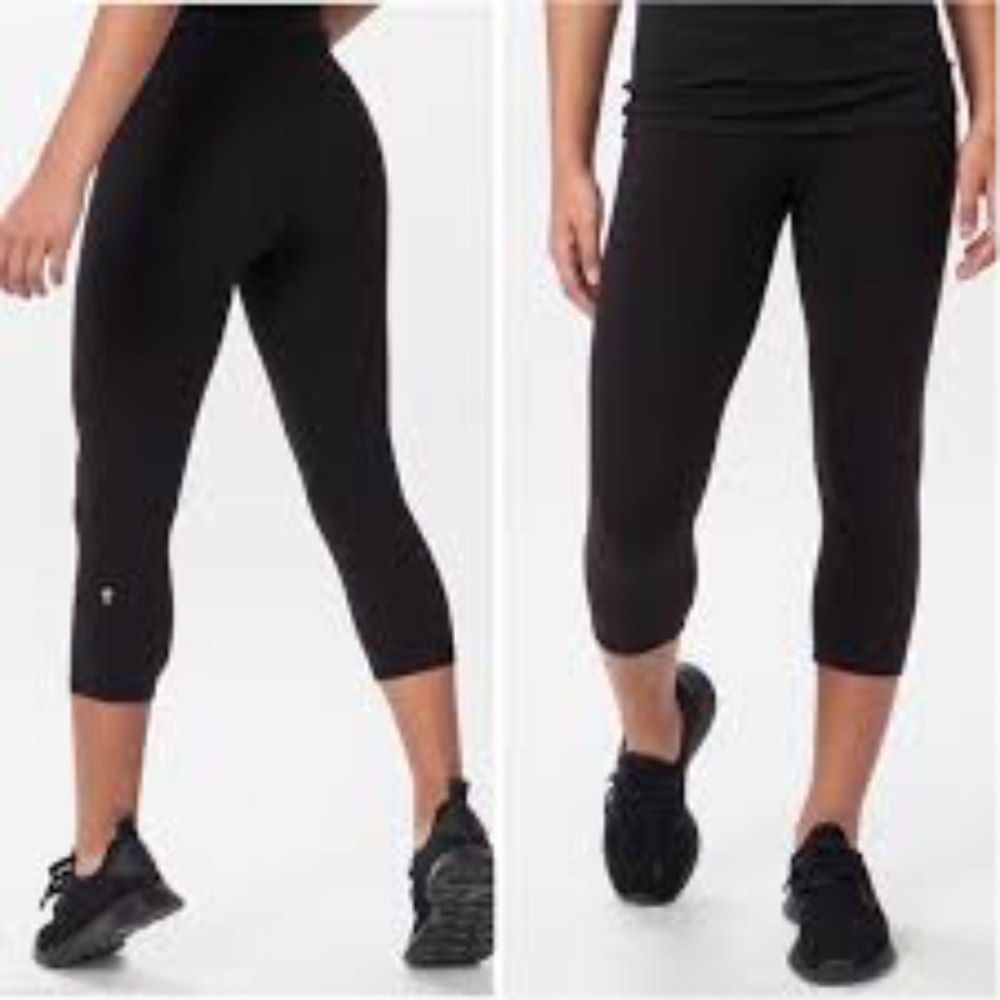 Girl’s IVIVVA Rhythmic Crop 12 Black Tight Legging